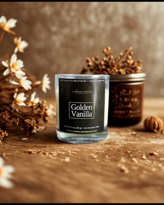 Golden Vanilla - 10oz Glass Jar