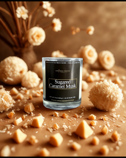 Sugared Caramel Musk - 10oz Glass Jar